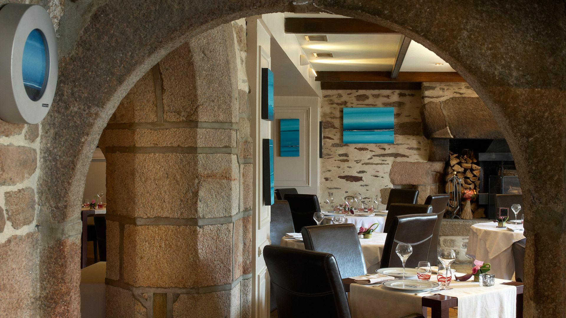 Hostellerie De La Pointe Saint-Mathieu - Spa & Restaurant Plougonvelin Exterior foto